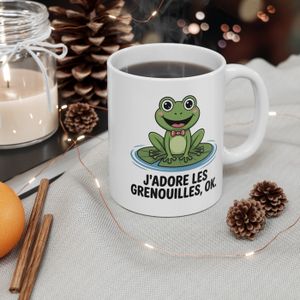 Tasse à Café Avec Grenouille - Canada