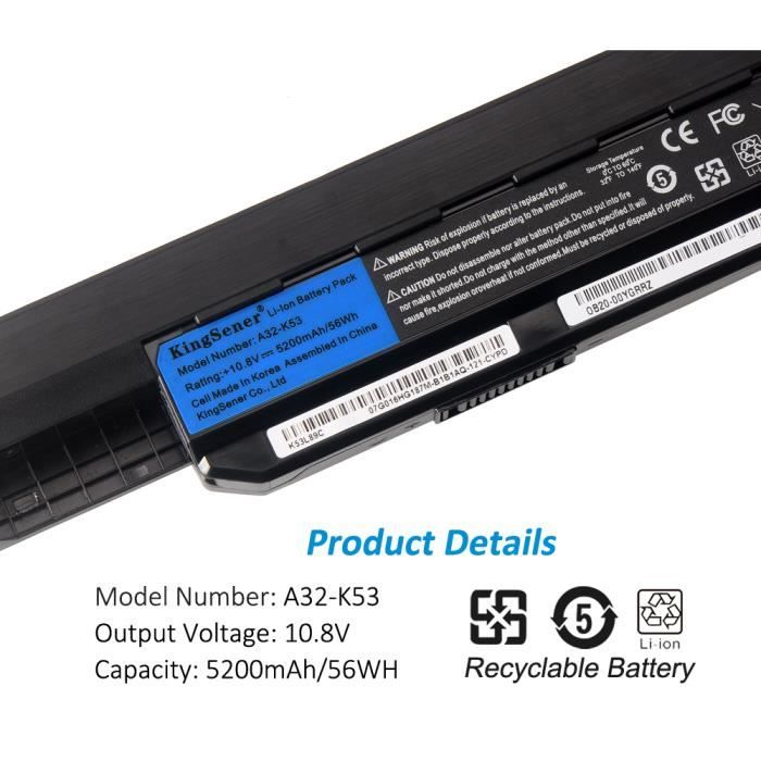 Pile CMOS BIOS Pour Carte Mère ASUS X59SR - Batterie Neuve, Générique