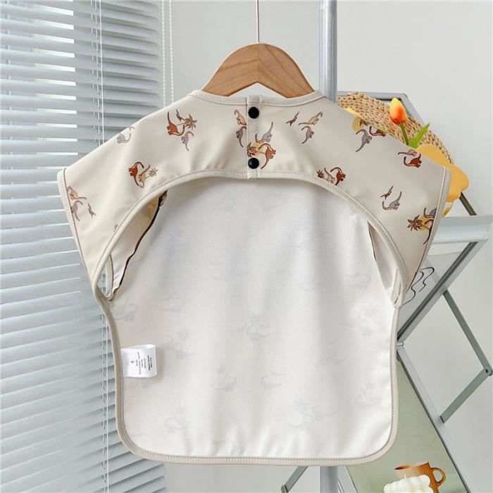 Couleur P taille S(6-12M) Bavoir sans Manches pour Bébé Nouveau-né