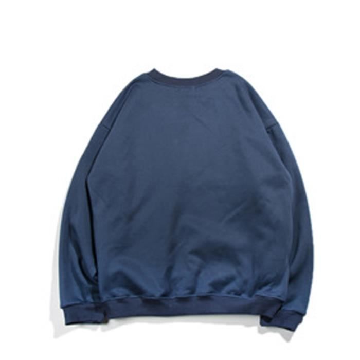 Pull Homme LEOCLOTHO Couleur unie Rose