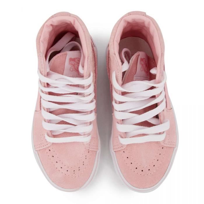 Vans hot sale rose montante