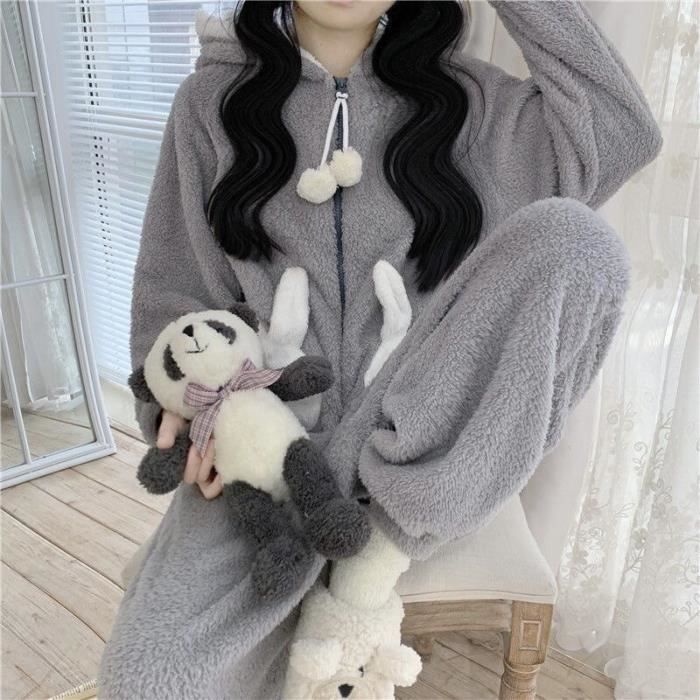 Grenouillère lapin top