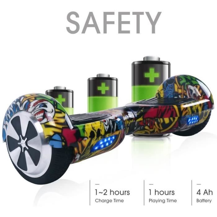 Windgoo Hoverboard Scooter Bluetooth 500W Auto quilibrage Tout