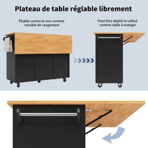 DIGITUS Tiroir Sous-Bureau Extensible – Rangement Sous Plan De Travail, Charge 5 Kg, Profondeur 48 Cm, Installation Facile, Noir Mat