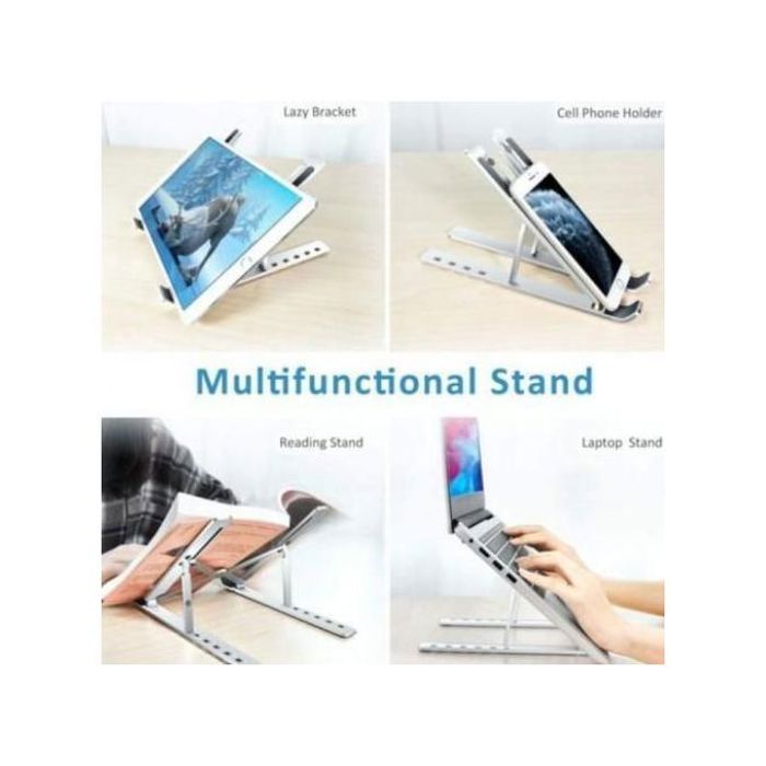 Lot De 2 Mini Rehausseurs De Clavier Pliables Invisibles Pour Ordinateur Portable De Bureau En