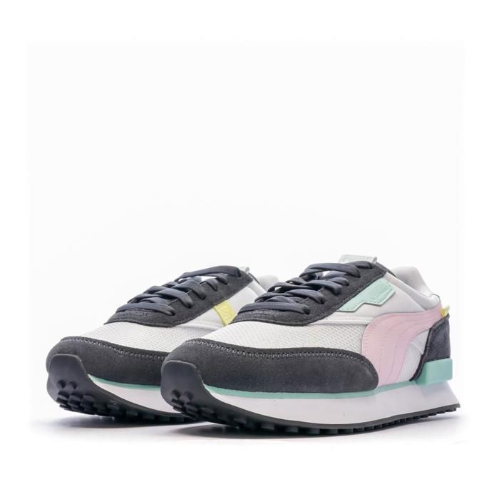 Baskets Grise Femme Puma Future Rider Grey Cdiscount Chaussures