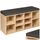 Banc rangement chaussure bois