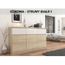 Riga I Commode Contemporaine Chambre Salon Bureau 40x120x98 3