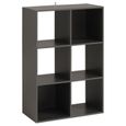 Etagere cube gris