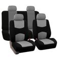 Housse de siège de voiture universelle pour la plupart des marques de protection de siège de voiture, gris-0