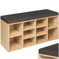 Banc de rangement chaussure