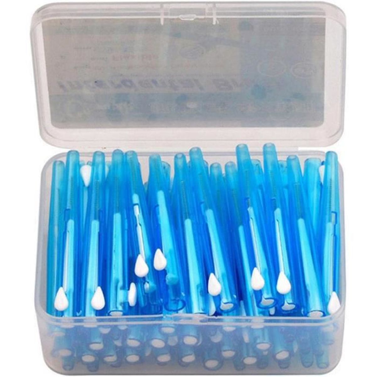 60PCS PushPull Interdental Brush,Dental Tooth Pick Interdental