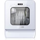 Mini Lave-Vaisselle AIRMSEN Compact 37cm, 4 Couverts, 9 Programmes, Sans Installation, Nettoyage Auto, Départ 24H, 5L Réservoir