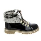 LES TROPEZIENNES Bottines Femmes LES TROPÉZIENNES Lacen Noir Vernis - Chaussures Femme - Chaudes et Tendance