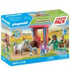 PLAYMOBIL 71471 Vétérinaire avec animaux de la ferme, Country la ferme, 55 pièces, Dès 4 ans