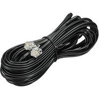 INECK® Câble ADSL 10m - Supérieure Qualité - Routeur ou Modem à la Prise Téléphonique RJ11