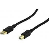 Noir câble de données USB pour imprimante HP Deskjet 3630, 2130, 4500, 1512, 4520, 1110, 2540, 3632 AIO, 1510, 3830, 3830, 1050 A,