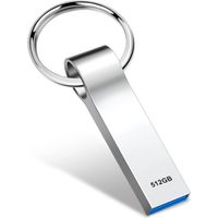 ZOOCASE Clé USB 512 Go Mémoire externe Clé USB 3.0 Super vitesse Mémoire Stick Imperméable Cle USB 512 Go pour PC-Tablette, Voiture