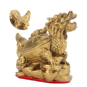 STATUE - STATUETTE statue de dragon Décoration Feng Shui, Tortue Drag