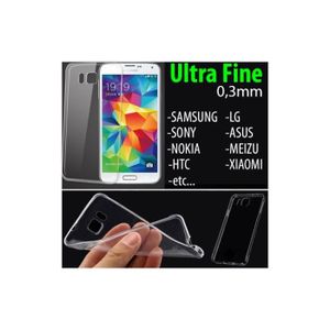 TPU Transparent en Silicone REY Coque pour Samsung Galaxy S5 Mini Ultra Fine 0.33mm 