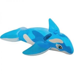 JEUX DE PISCINE Baleine gonflable bleue pour piscine et mer jeu