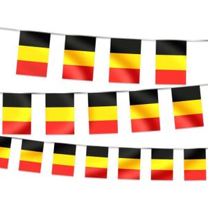 BANDEROLE - BANNIÈRE Guirlande de 3 mètres (Alsino 00/1013): 9 drapeaux