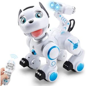 ROBOT - ANIMAL ANIMÉ RC Jouet Chien de Robot,Mignon Intelligent et Inte