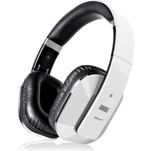 CASQUE - ÉCOUTEURS Casque Bluetooth Audio Sans Fil Blanc aptX LL - AU