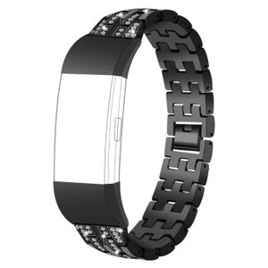 Lukasa Bracelet Compatible pour Fitbit Charge 2 Bracelet en Acier Remplacement Bracelet de métal de Sport Bande Accessoires pour Fitbit Charge 2 Femmes Hommes Fitbit Charge 2 Band Inoxydable Sangle