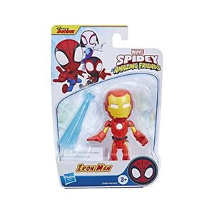 FIGURINE - PERSONNAGE Figurine Spiderman Iron man 10 cm - HASBRO - Série Spidey et ses fantastiques amis - Enfant - Mixte
