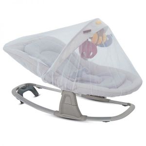 Libelulle Minimak Transat Pliable Capote Moustiquaire Beige Mobilier La Chambre De Bebe