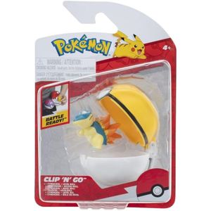 Bandai Pokémon Ceinture Clip'N'Go Avec 2 Poké Balls + Figurine 5cm - Accessoire Dresseur Pokémon