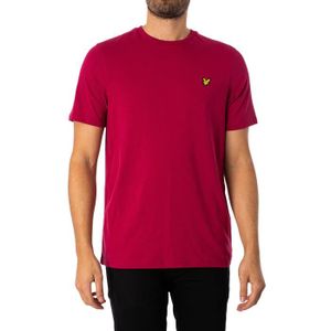 T-SHIRT T-Shirt Simple - Lyle & Scott - Homme - Rouge