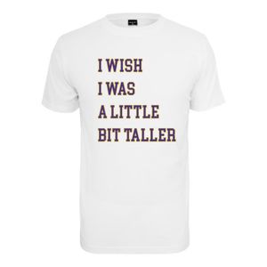 T-SHIRT T-shirt Mister Tee a little bit taller - blanc