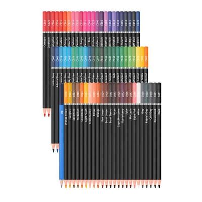 Castle Art Supplies Set de 48 Crayons de Couleur Métallisés Tons  Scintillants, Mines en Cire pour Professionnels, Artistes Adul363 -  Cdiscount Beaux-Arts et Loisirs créatifs