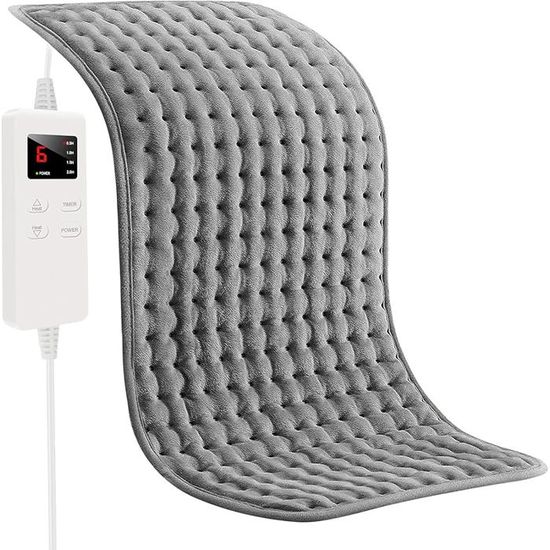 Tapis de sol chauffant électrique avec modes de minuterie et de chauffage, chauffage rapide en 30 Tapis de sol chauffant électrique avec modes de minuterie et de chauffage, chauffage rapide en 30