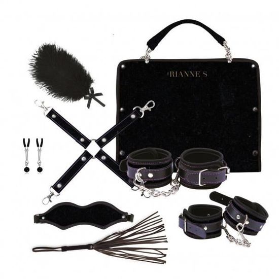 Kit Bondage Rianne S Kinky Me Softly Couleur Noire Pour Adultes kit-bondage-rianne-s-kinky-me-softly-couleur-noire-pour-adultes