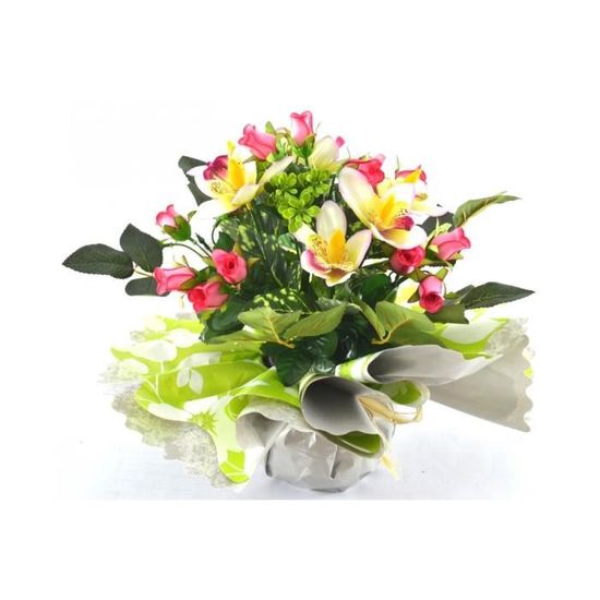 Magnifique Bouquet Bulle Facon Fleuriste Avec Fleurs
