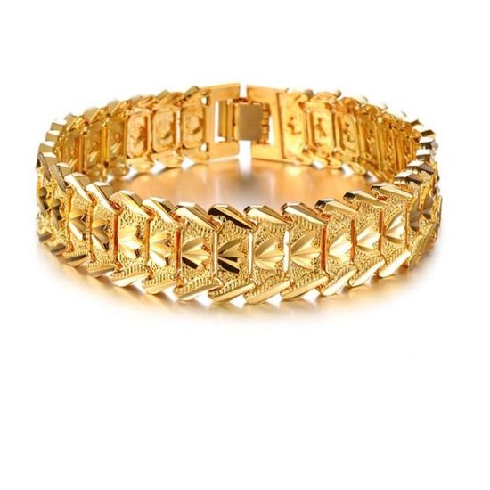 Gros bracelet en or clearance