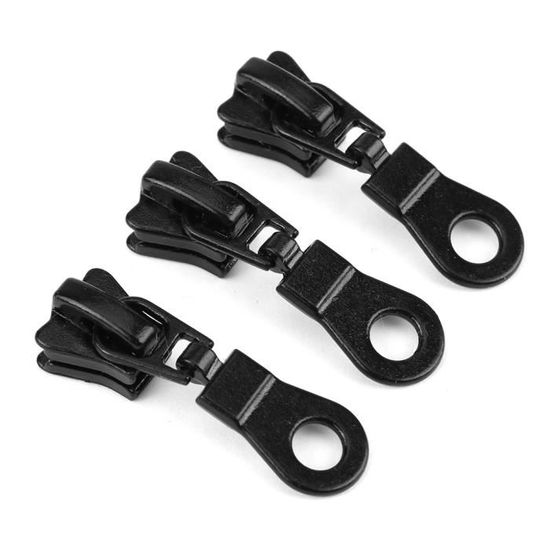 BEADNOVA Lot de 100 extensions de fermeture éclair pour bagages, valise, sac à dos, veste, sacs (couleurs mélangées