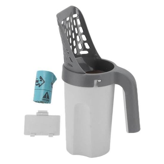 Cmws-2 Pièces Pelle A Litiere Chat, Metal Cat Litter Scoop Avec 2