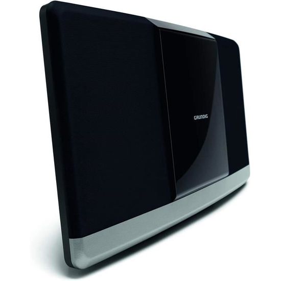 Système Audio Compact Avec Cd AUNA Microstar - Micro-Chaîne Bluetooth, Lecteur CD, USB, FM | Enceintes Stéréo, Éclairage Ambiance Enceinte Bluetooth Puissante