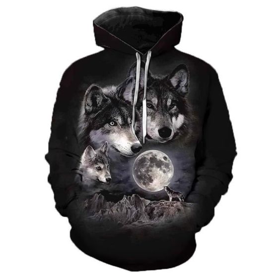 Pull loup homme 2025