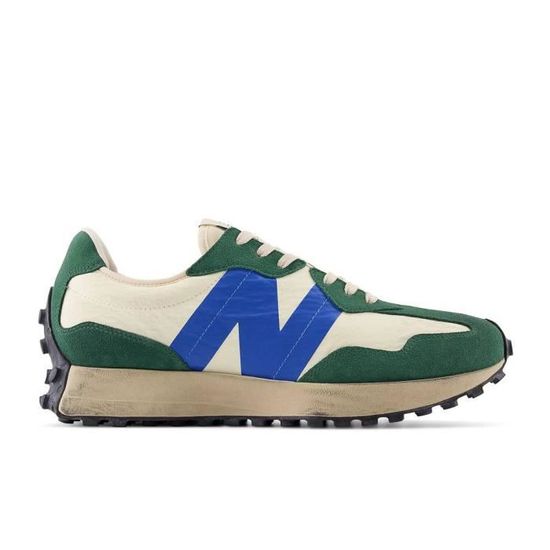 Chaussures NEW BALANCE 327 Vert,Creme Homme/Adulte Vert Cdiscount Chaussures