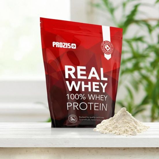 Prozis - 100% Real Whey Protein 400 g - Naturel - Cdiscount Sport
