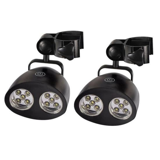 Kit Lumières LED Clignotantes Et Rotatives Pour Voiture RC 1/8 1/10 - Balises, Stroboscopes - Alimentation électrique