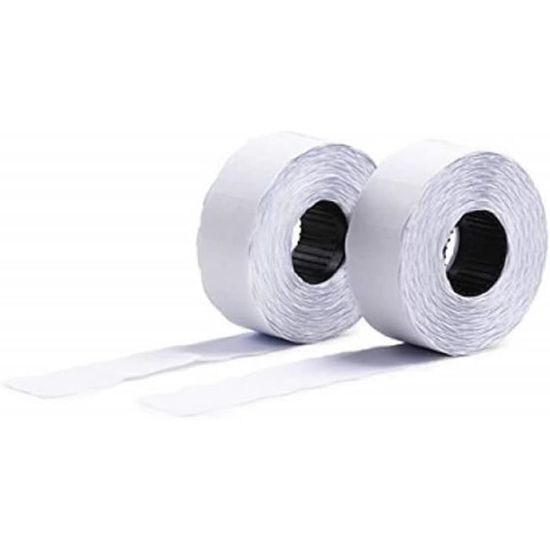Boîte De 10 Rouleaux 1500 Étiquettes Rouges Avery - Total 15000 Étiquettes 26x12 Mm Adhésif Permanent