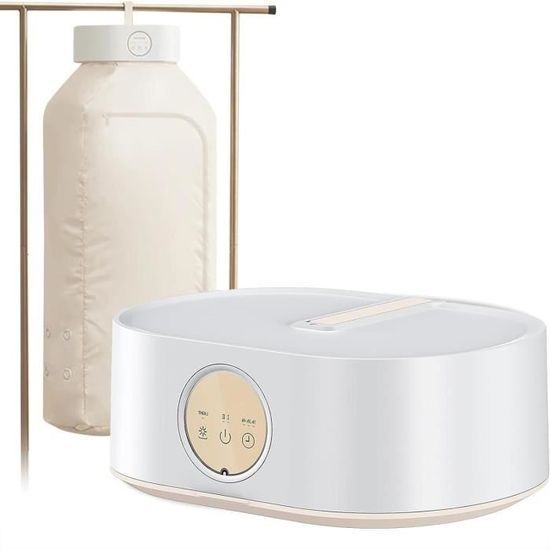 Sèche-linge électrique Portable, 600W Séchoir à Air Chaud