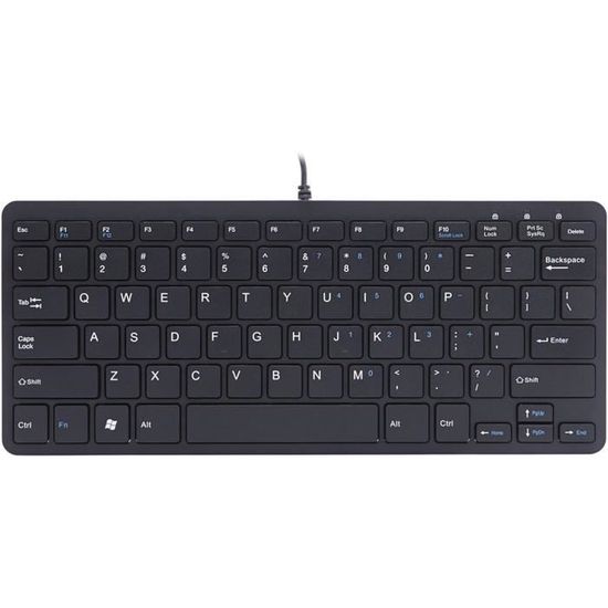R-Go Clavier Compact - Ultra Mince - Ergonomique - Clavier Naturel À ...