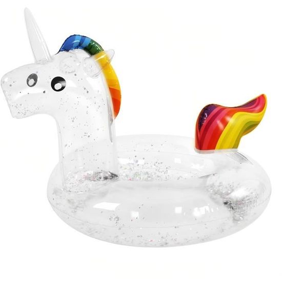 Fusée à Eau Bouée Gonflable Ballon Flotteur Pour Piscines XXL 195x72x44cm 2 Pagaies Pour Adultes Et Enfants A Partir De 6ans 89559476